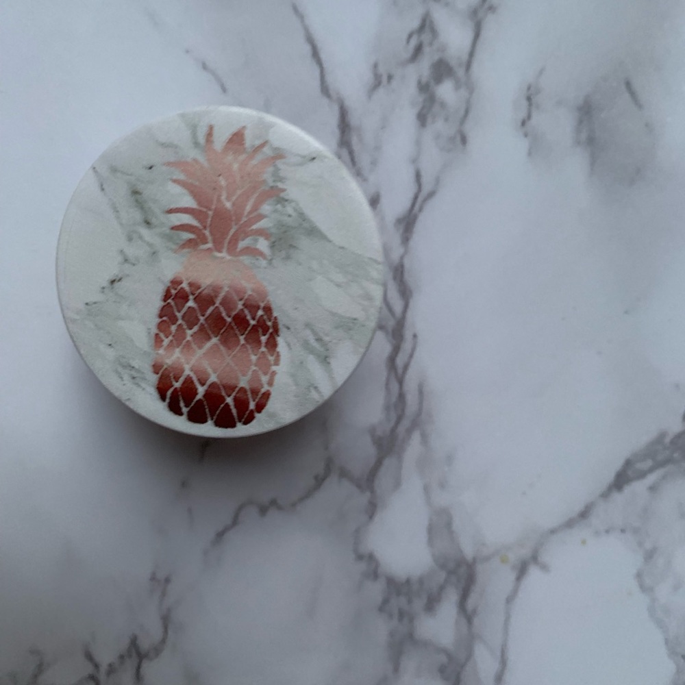 Pineapple phone case knob grip holder iPhone
